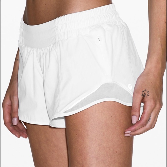 lululemon athletica Pants - White hotty hot size 2 lululemon shorts